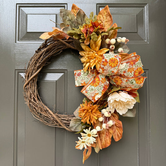 Fall Double Door Wreath Set